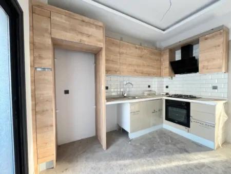 2 1 Brand New Apartment In Seferihisar With Separate Kitchen, Balcony And 3 Built-In Sets!