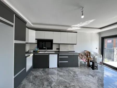 4 Bedrooms 1 Living Room Brand New Villa For Sale With Large Garden In Seferhisar Akarca