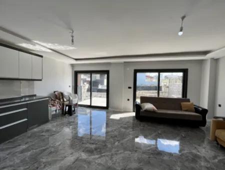 4 Bedrooms 1 Living Room Brand New Villa For Sale With Large Garden In Seferhisar Akarca