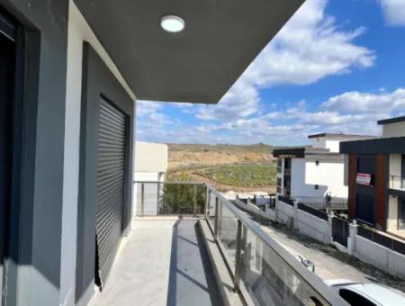 4 Bedrooms 1 Living Room Brand New Villa For Sale With Large Garden In Seferhisar Akarca