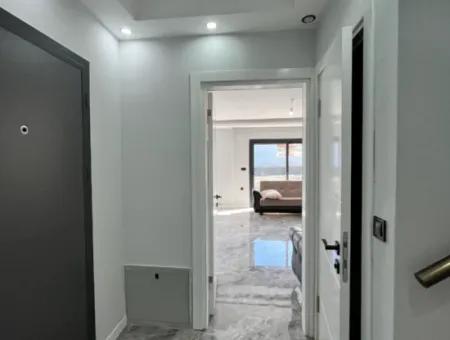 4 Bedrooms 1 Living Room Brand New Villa For Sale With Large Garden In Seferhisar Akarca