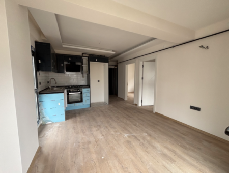 2 1 Apartment With Large Balcony For Sale Near The Main Street In Seferihisar Camikebir Neighborhood
