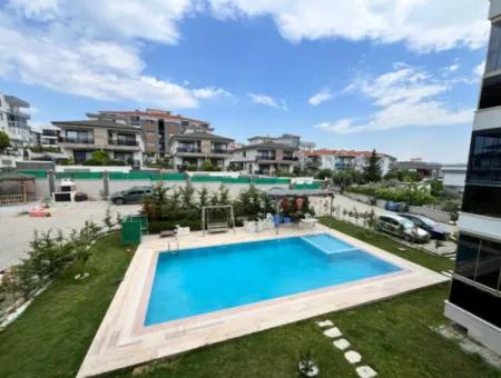 Large 3 1 Brand New Apartment In Seferihisar Karakayalar, Complex With Pool!
