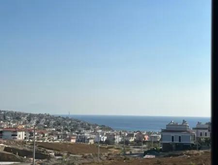 Duplex Villa For Sale In Seferihisar Akarca With Sea And Nature View