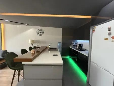 Specially Designed, Spacious And Comfortable 1 1 Apartment In Çolak İbrahim Neighborhood, Developing Region Of Seferihisar