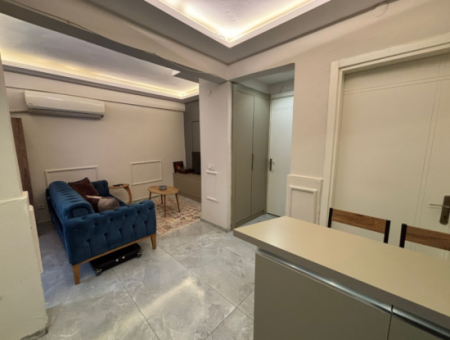1 1 50M2 Apartment For Rent With Detached Garden On Akincilar Street In Alsancak Kahramanlar!
