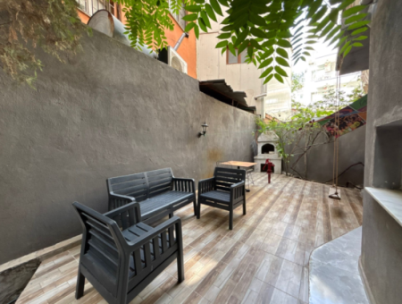 1 1 50M2 Apartment For Rent With Detached Garden On Akincilar Street In Alsancak Kahramanlar!