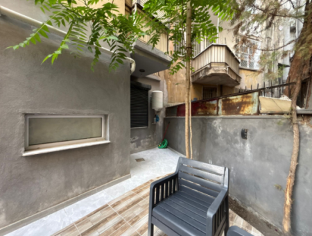 1 1 50M2 Apartment For Rent With Detached Garden On Akincilar Street In Alsancak Kahramanlar!