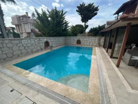 Villa With Detached Pool For Seasonal Rent In Alacati