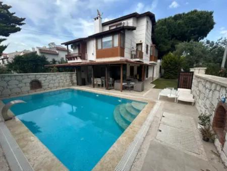 Villa With Detached Pool For Seasonal Rent In Alacati