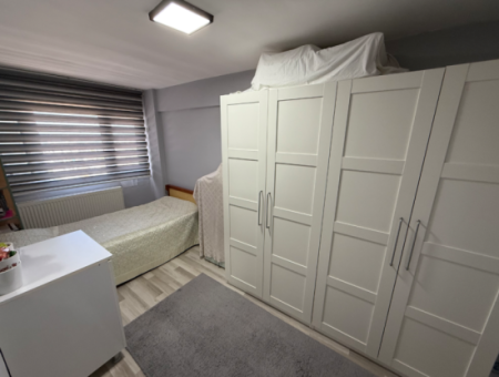 Renovated Apartment With Sea View With Elevator Near Hasan Tahsin Secondary School