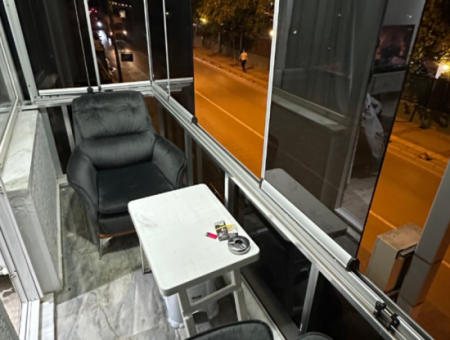 Alsancak Kahramanlar Fair View Combi 1St Floor 2 1 Furnished Apartment For Rent!