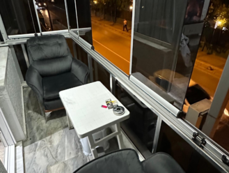 Alsancak Kahramanlar Fair View Combi 1St Floor 2 1 Furnished Apartment For Rent!