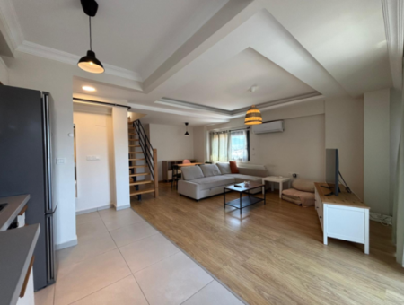 3 1 Duplex Furnished Apartment For Rent In A New Building In Alsancak Fair Pocket!