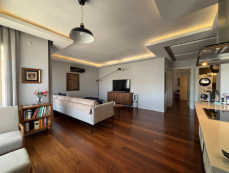 2 1 Corner Apartment For Rent With En-Suite Bathroom, Furniture, Parking, On Alsancakgül Street!