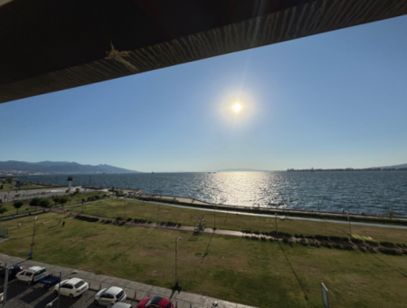5Th Floor 2 1 160M2 Double Title Deed Flat For Sale In Alsancak Kordonda