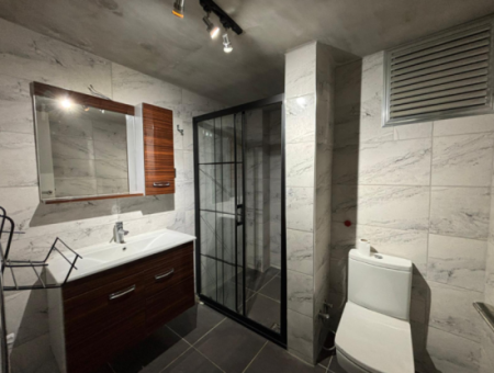 1St Floor 2 1 70M2 Natural Gas Furnished Apartment For Rent In Alsancak Kahramanlar!