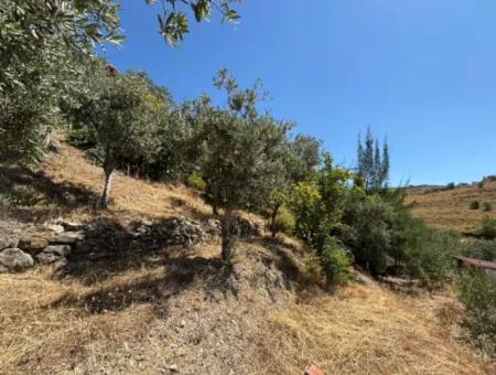 Investment Villa Zoned Land In Seferihisar Bahçeköy Region!