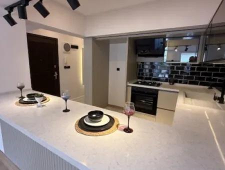 Spacious Apartment With Full Renovation Within Walking Distance To The Metro Opposite Murat Reis Primary School