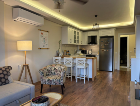 2 1 Cellar Apartment For Sale In Çeşme Ovacik With Amazing View!