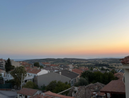 2 1 Cellar Apartment For Sale In Çeşme Ovacik With Amazing View!