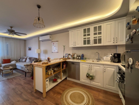2 1 Cellar Apartment For Sale In Çeşme Ovacik With Amazing View!