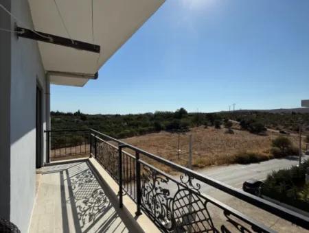 4 2 Duplex Apartments For Rent – Seferihisar, Prestigious Location With Nature And Sea View