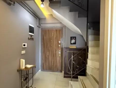4 2 Duplex Apartments For Rent – Seferihisar, Prestigious Location With Nature And Sea View