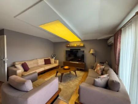 4 2 Duplex Apartments For Rent – Seferihisar, Prestigious Location With Nature And Sea View