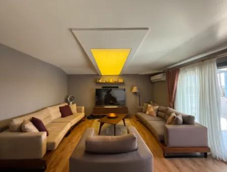4 2 Duplex Apartments For Rent – Seferihisar, Prestigious Location With Nature And Sea View