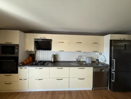 4 2 Duplex Apartments For Rent – Seferihisar, Prestigious Location With Nature And Sea View
