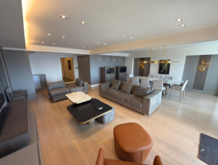 Fully Renovated Mezzanine Mansion Flat With 4 1 Parking Lot In Karataş