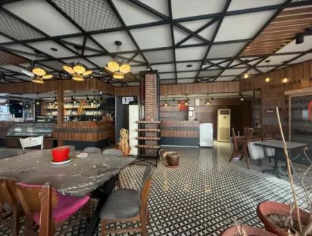 Full-Floor Cafe For Sublease In Seferihisar City Center