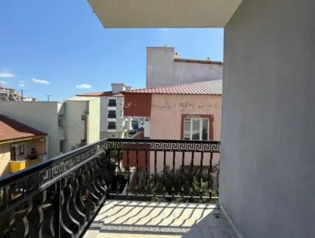 2 1 Flats For Sale On The Most Popular Street Of Seferihisar, Free Of Charge And Suitable For Credit