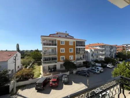 2 1 Flats For Sale On The Most Popular Street Of Seferihisar, Free Of Charge And Suitable For Credit