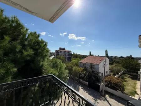 2 1 Flats For Sale On The Most Popular Street Of Seferihisar, Free Of Charge And Suitable For Credit