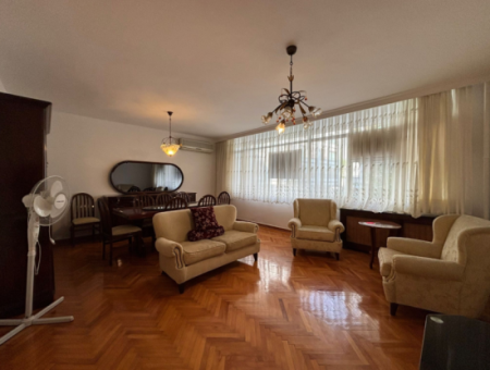 3 1 Furnished Flat For Rent With Parking In Alsancak Cultural District
