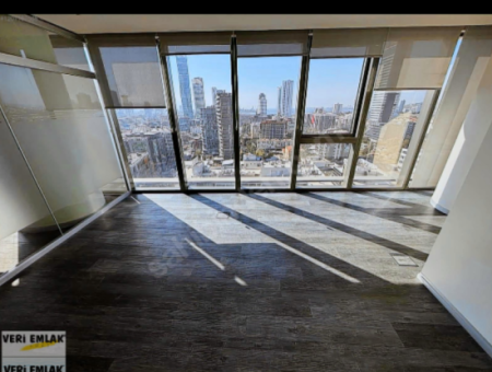 133 M2 Workplace For Rent With 2 1 Vat In Bayrakli Tower!