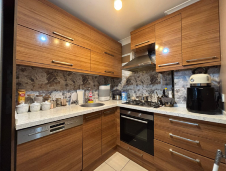 Alsancak Fair Front, Combi Boiler Well-Maintained 2 1 Furnished Flat For Rent!