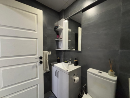 Alsancak Private Health Opposite 1 1 Furnished Flat For Sale Without Cost!