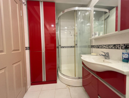 5Th Floor With Alsancak Fair Front 4 1 Furnished Flat For Rent With Natural Gas!