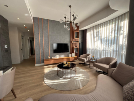 Alsancak Evora Project 2 1 15Th Floor Sea View Flat For Rent!