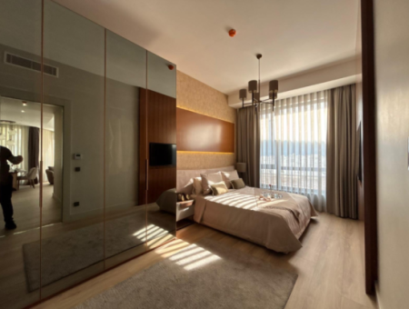 Alsancak Evora Project 2 1 15Th Floor Sea View Flat For Rent!