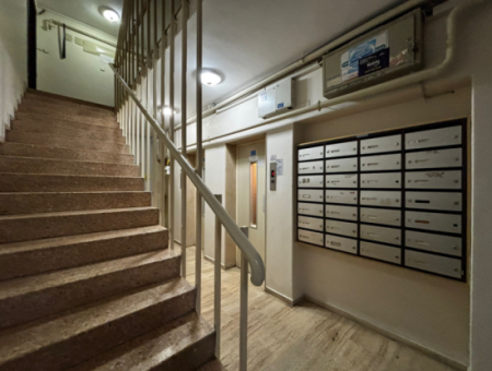 3 1 2Nd Floor Flat For Rent Near Talatpaşa With Alsancak Parking Lot!