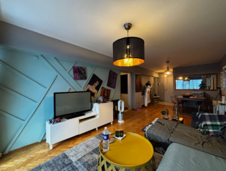 3 1 2Nd Floor Flat For Rent Near Talatpaşa With Alsancak Parking Lot!