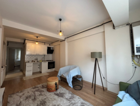 2 1 Combi Flat For Rent In A New Building In Alsancak Architect Sinanda!