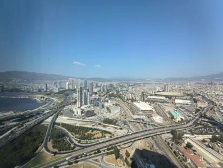 3 1 Flat For Rent With Panoramic View On The 38Th Floor Of Mymahall Bomonti