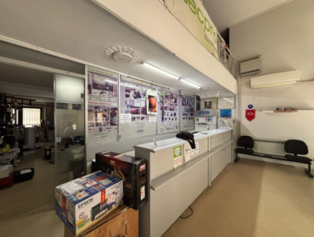 200M2 Shop With A Blanket For Sale Free Of Charge In Konak Basmane!