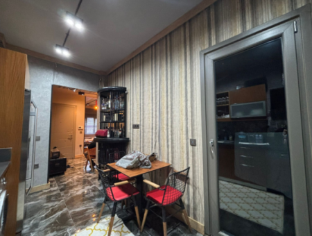 Luxury 2 1 Furnished Flat For Sale Near Alsancak Talatpaşa Boulevard!