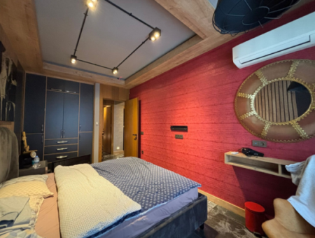 Luxury 2 1 Furnished Flat For Sale Near Alsancak Talatpaşa Boulevard!